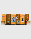 Portable Exhibit Display 10ft x 20ft - Model 17