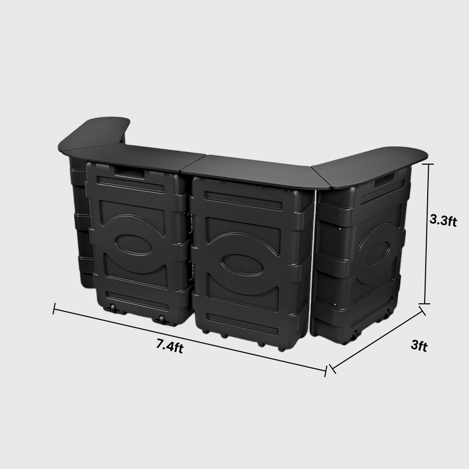 Modular Base Stand Griffin Modular Reception Stand – Trade Show Counter USA – Backdropsource