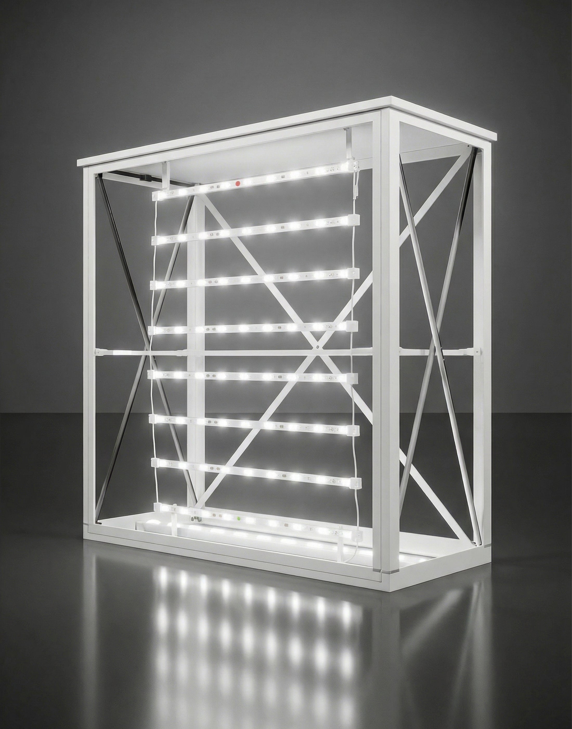 Display Frame Counter Popup SEG Backlit Counter | Portable LED Display Counter USA ...