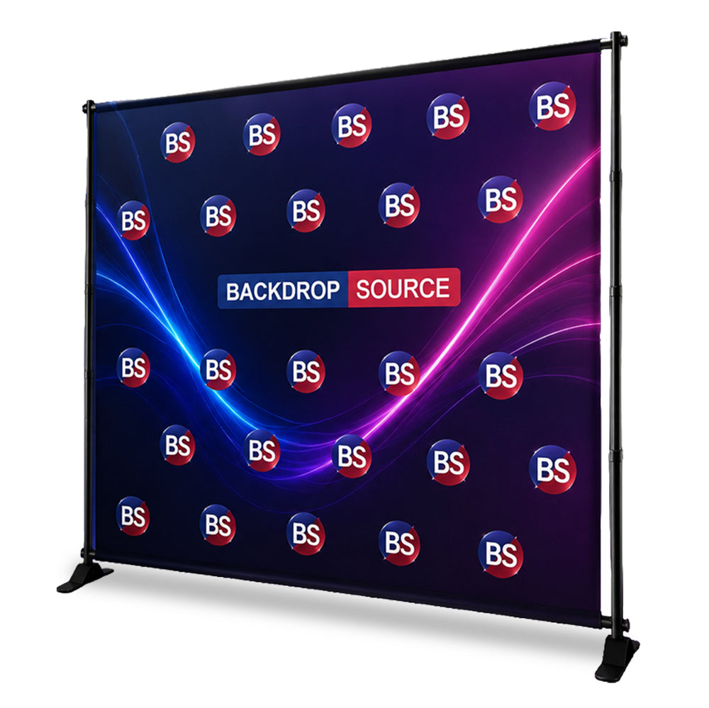 Fondos de pared multimedia para eventos con repetición de pasos