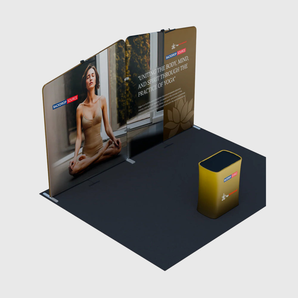 Portable Exhibit Display 10ft x 10ft - Model 39