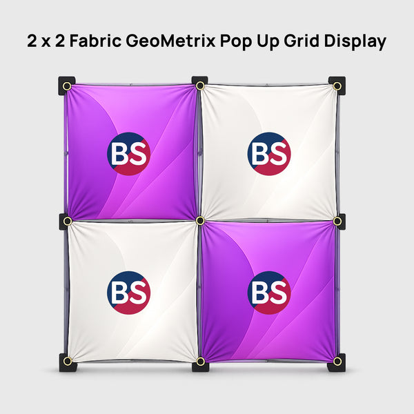 2 x 2 - Pantalla de cuadrícula GeoMetrix emergente