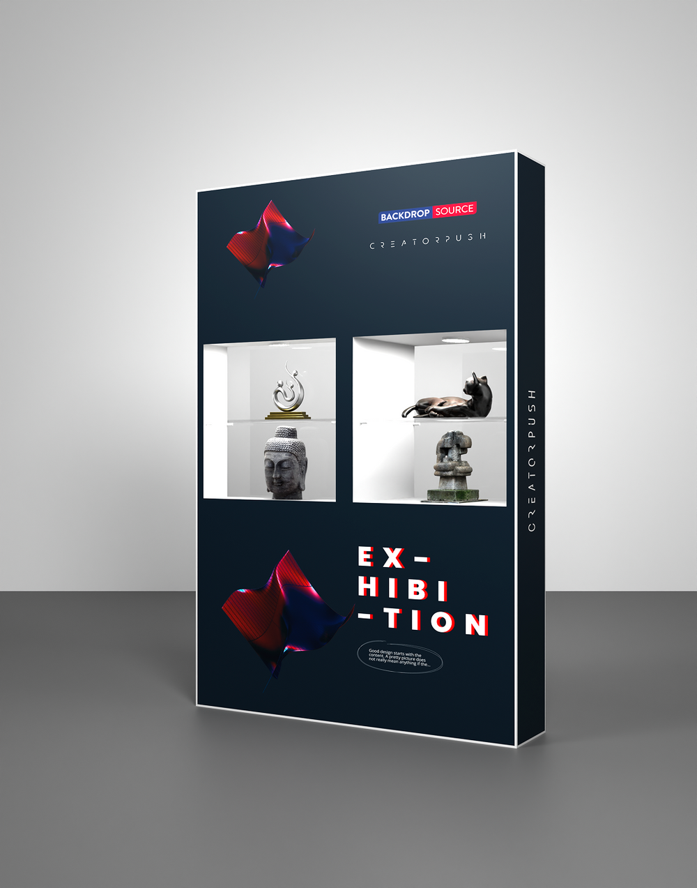 SEG Popup - Internal Showcase with Recessed Led Ring