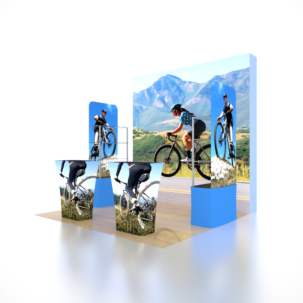Portable Exhibit Display 10ft x 10ft - Model 43
