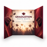 3-Sided Photo Booth Enclosure for School Dances & Grad Parties
