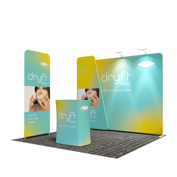 Portable Exhibit Display 10ft x 10ft - Model 24