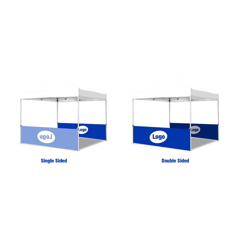 Custom Size Canopy Tent Half Wall