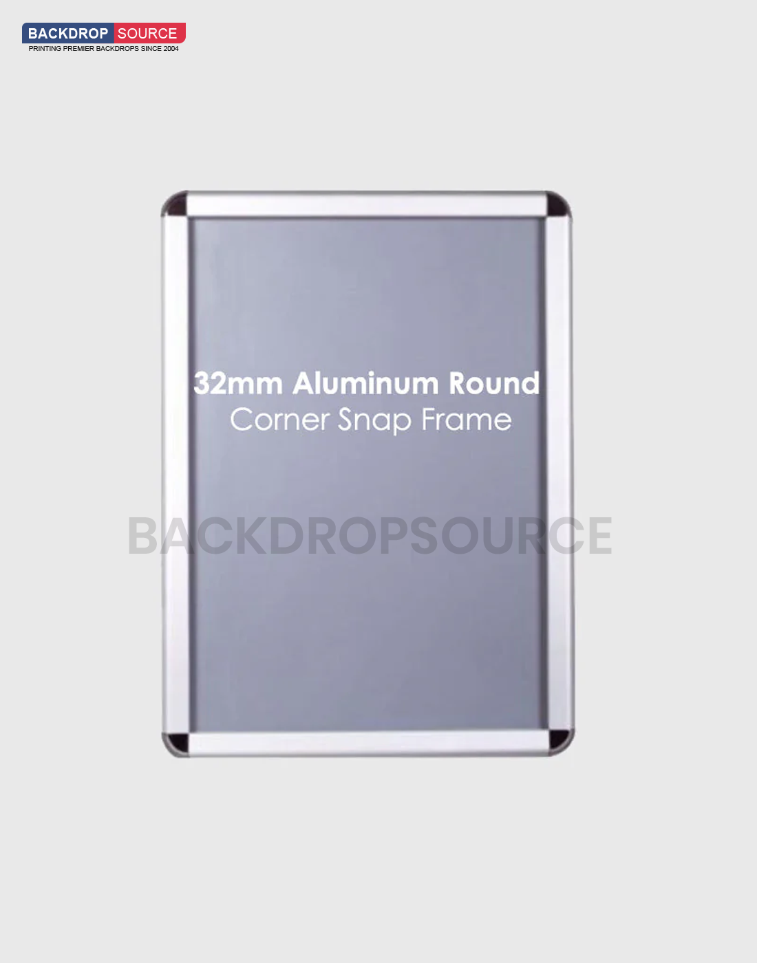 32mm Aluminum Snap Frame - Durable & Sleek – Backdropsource
