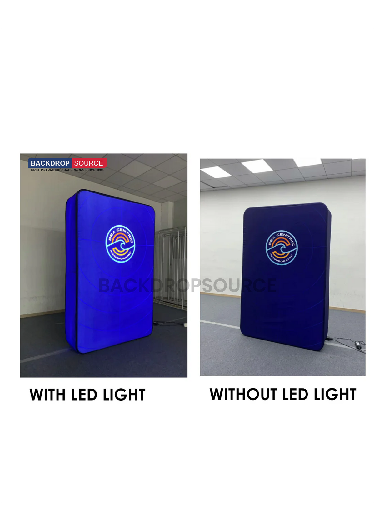 Gridwall Backlighting 3D Fabric Wall with LED Backlighting | Stunning & Modern Display ...
