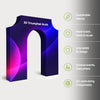 3D Fabric Triumphal Arch Backdrop