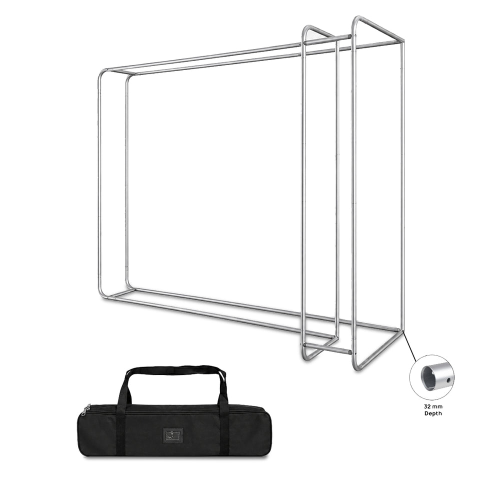 3D L-Style Fabric Trade Show Backdrop