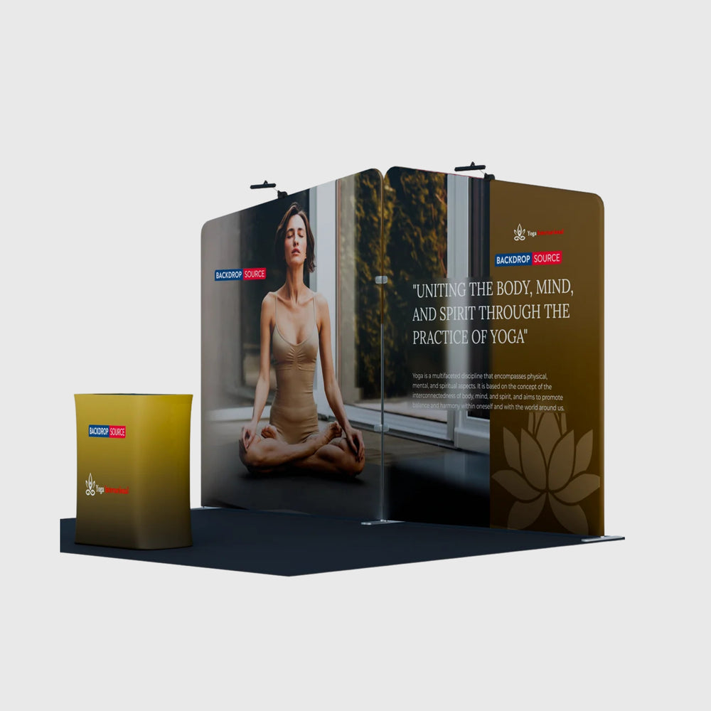 Portable Exhibit Display 10ft x 10ft - Model 39