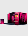 Portable Exhibit Display 10ft x 20ft - Model 18