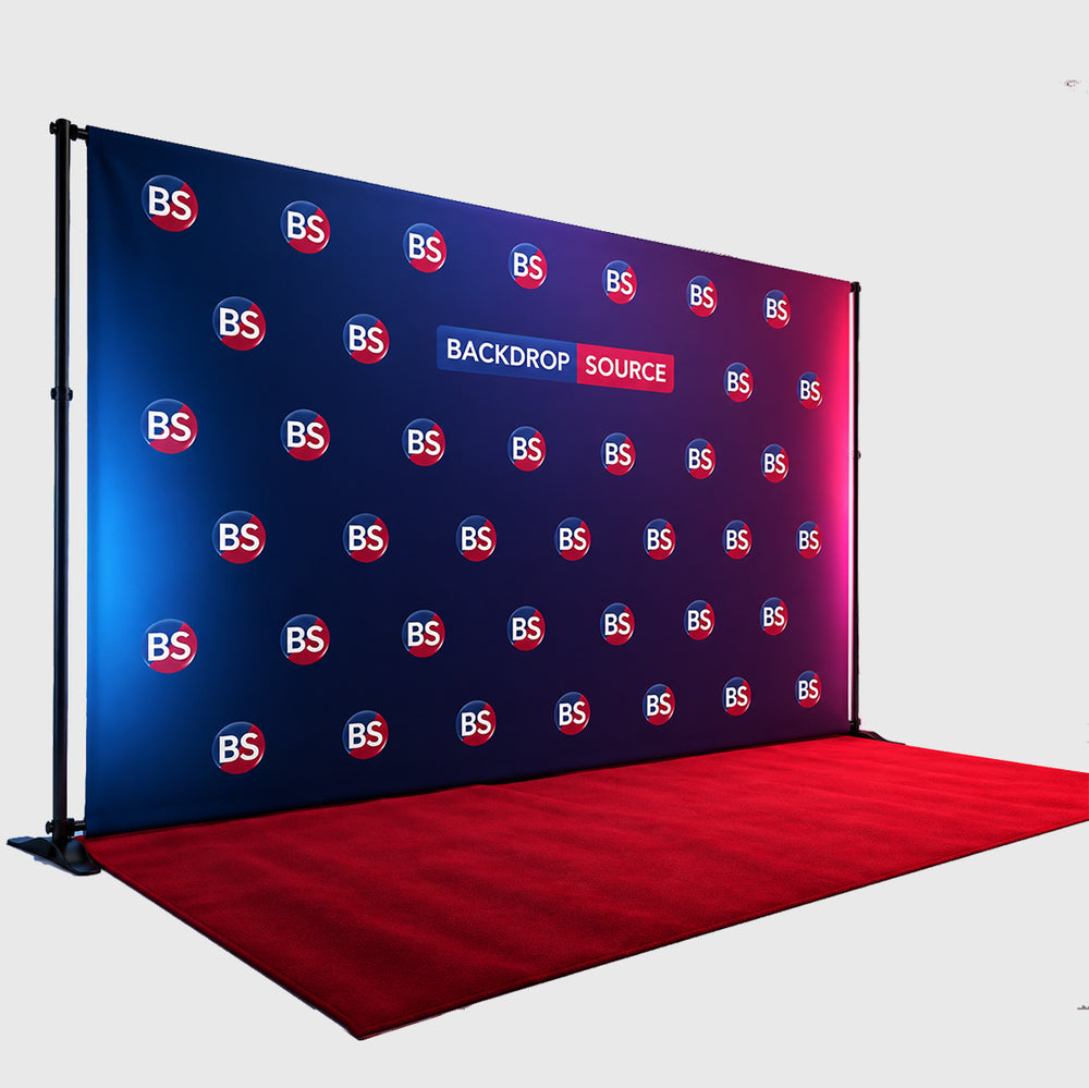 Fondos de pared multimedia para eventos con repetición de pasos