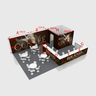 Modular Booth Kits 30ft x 20ft - Model 8