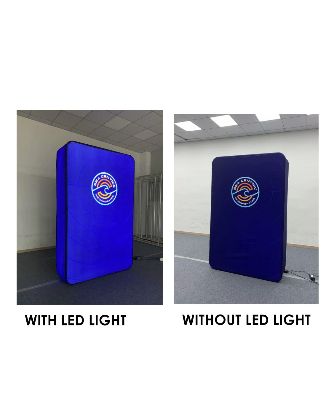 3D Fabric LED Backlit Wall