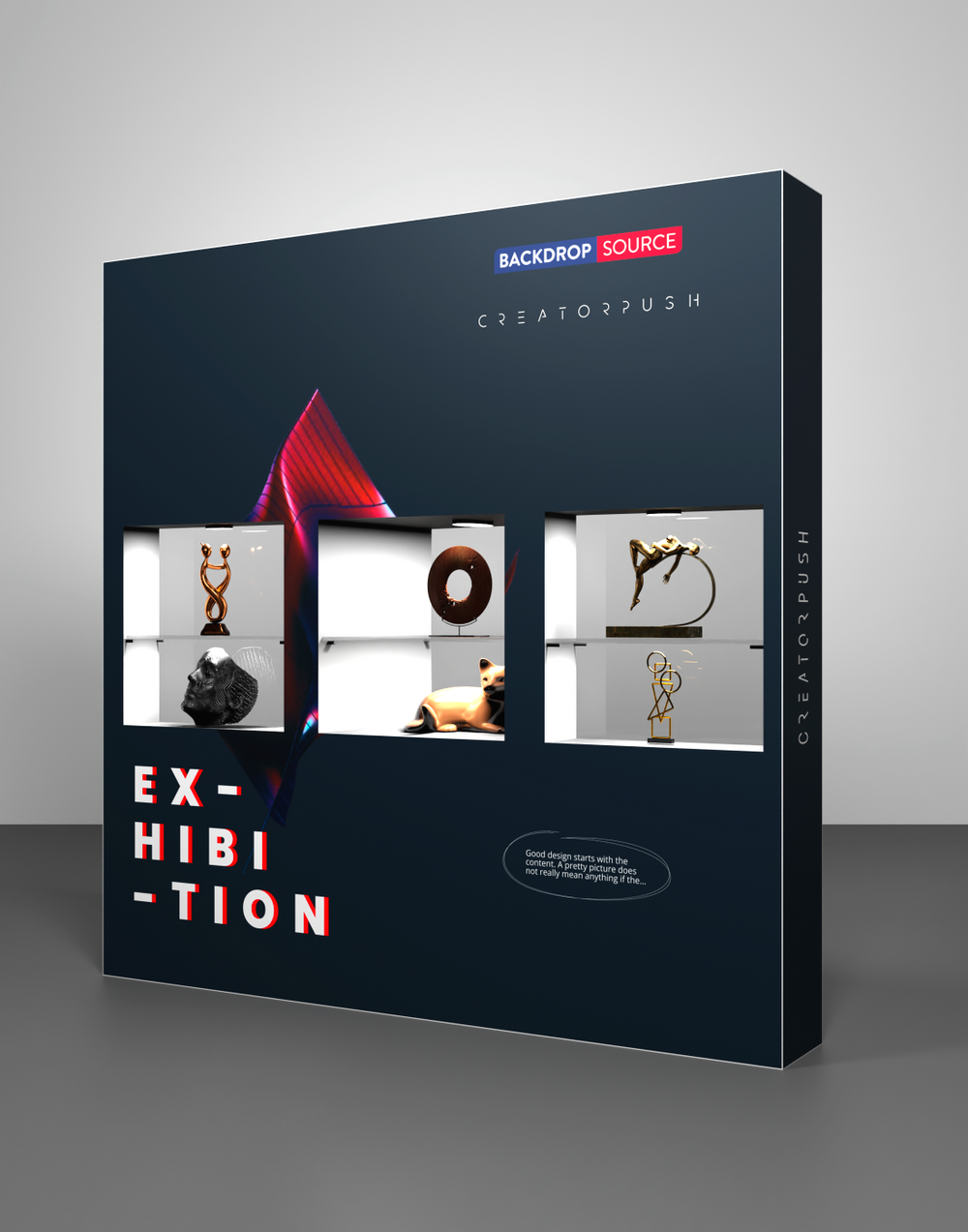 SEG Popup - Internal Showcase with Recessed Led Ring
