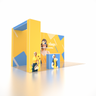 SEG Pro Popup Booth - Model 6 (20ft x 10ft)