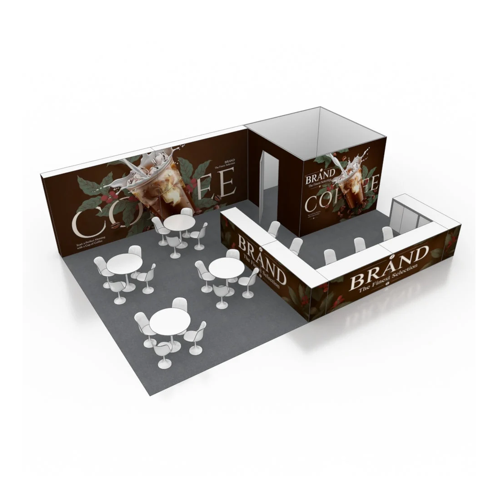 Modular Booth Kits 30ft x 20ft - Model 8