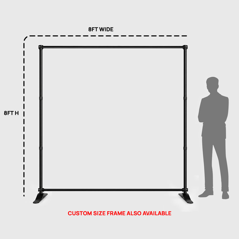 Fondos de pared multimedia para eventos con repetición de pasos