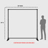 Fondos de pared multimedia para eventos con repetición de pasos
