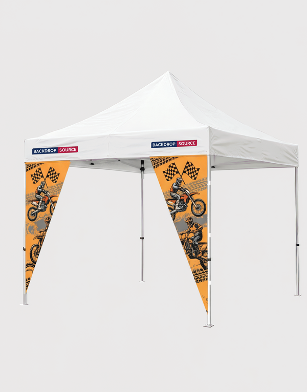 Carpa con dosel personalizada y resistente (6,5 pies x 10 pies)