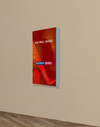 Wall-Mounted SEG Fabric display - 3.15" Depth