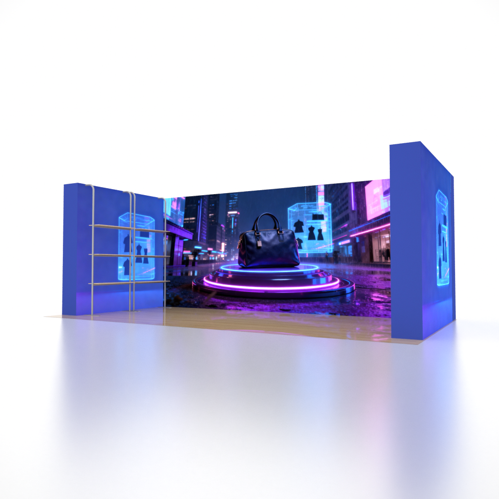 Portable Exhibit Display 10ft x 20ft - Model 20