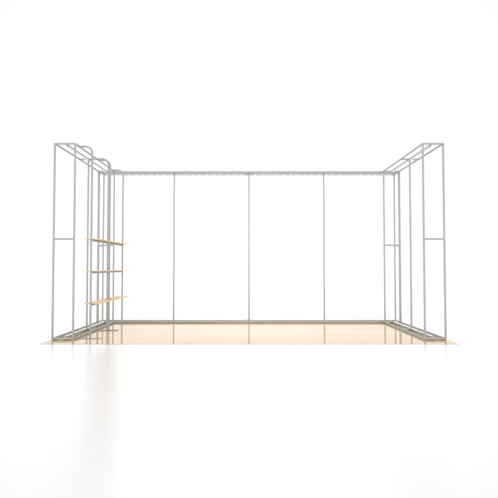 Portable Exhibit Display 10ft x 20ft - Model 20