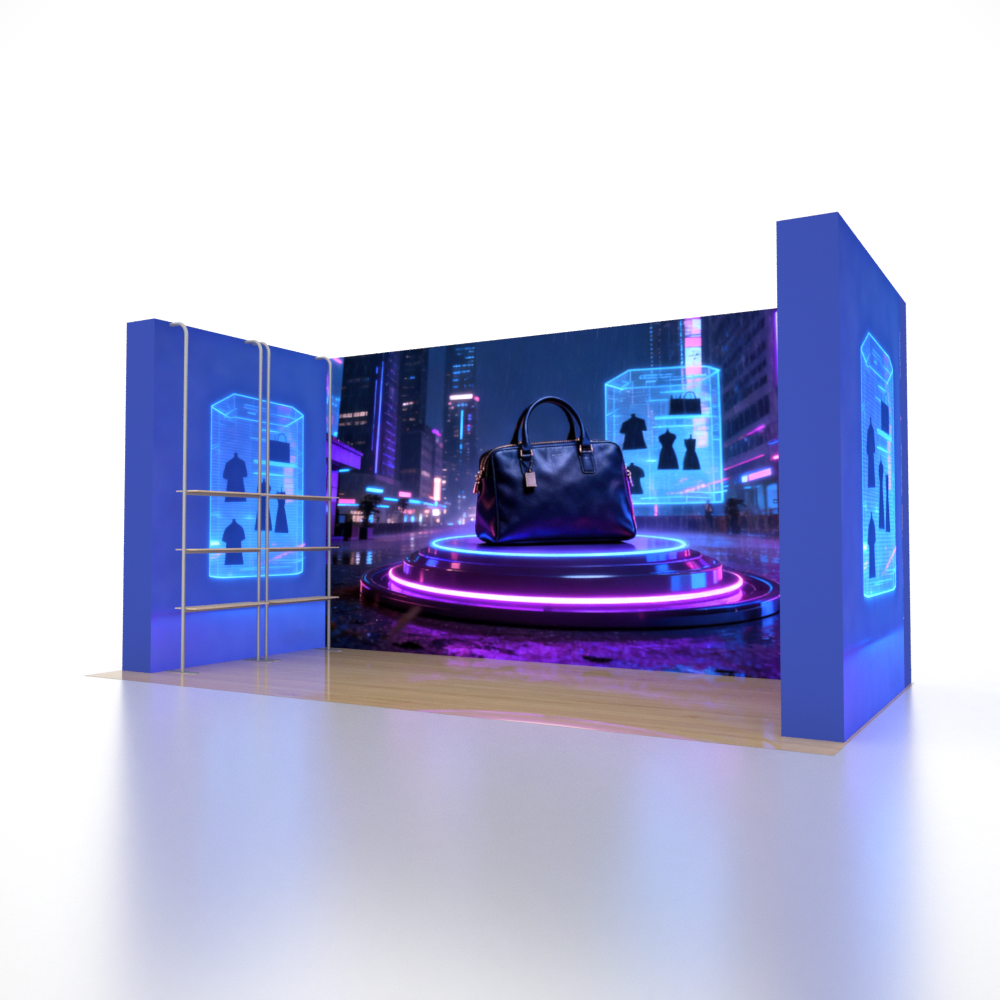 Portable Exhibit Display 10ft x 20ft - Model 20