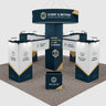 Modular Booth Kits 30ft x 30ft - Model 1