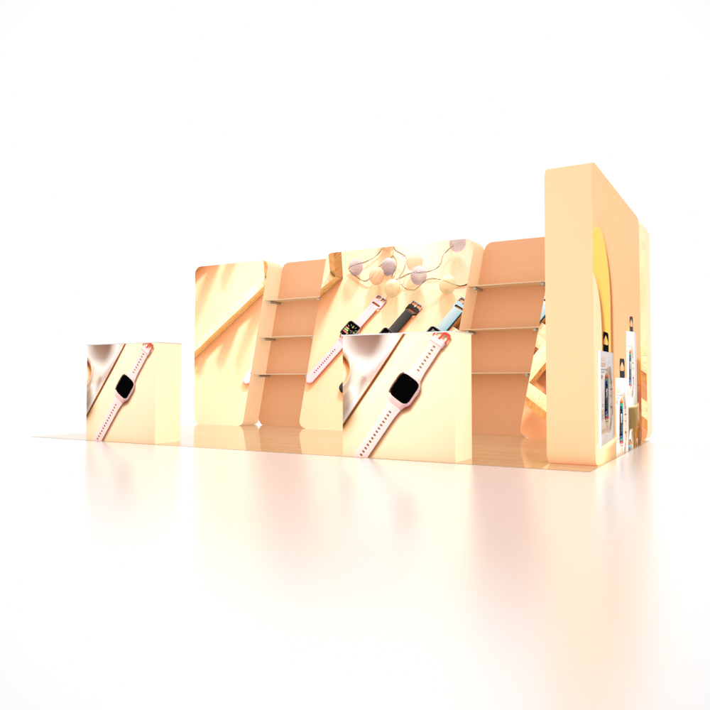 Portable Exhibit Display 10ft x 20ft - Model 21