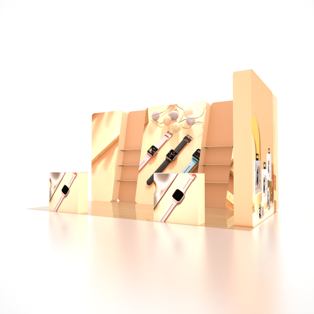 Portable Exhibit Display 10ft x 20ft - Model 21