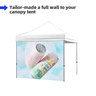 Custom Size Canopy Tent Full Wall