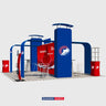 Modular Booth Kits 20ft x 20ft - Model 04