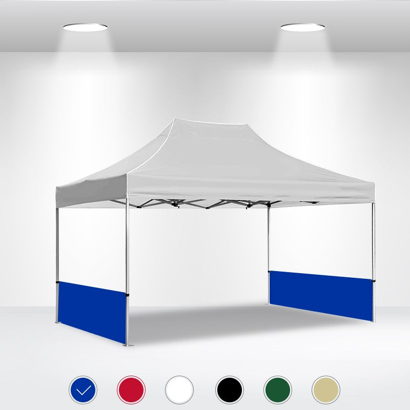 Blank Canopy Tent Half Wall (No Print)
