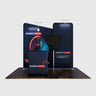 Portable Exhibit Display 10ft x 10ft - Model 7