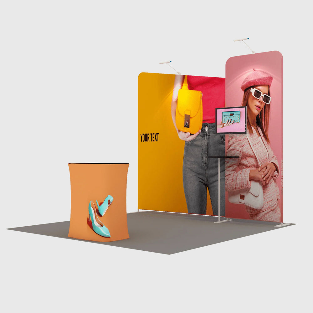 Portable Exhibit Display 10ft x 10ft - Model 7