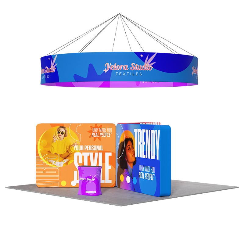 Modular Booth Kits 20ft x 20ft - Model 10
