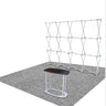 10ft x 10ft Straight Popup Exhibit Pro 3-in-1 Display Kit with Illume Lights