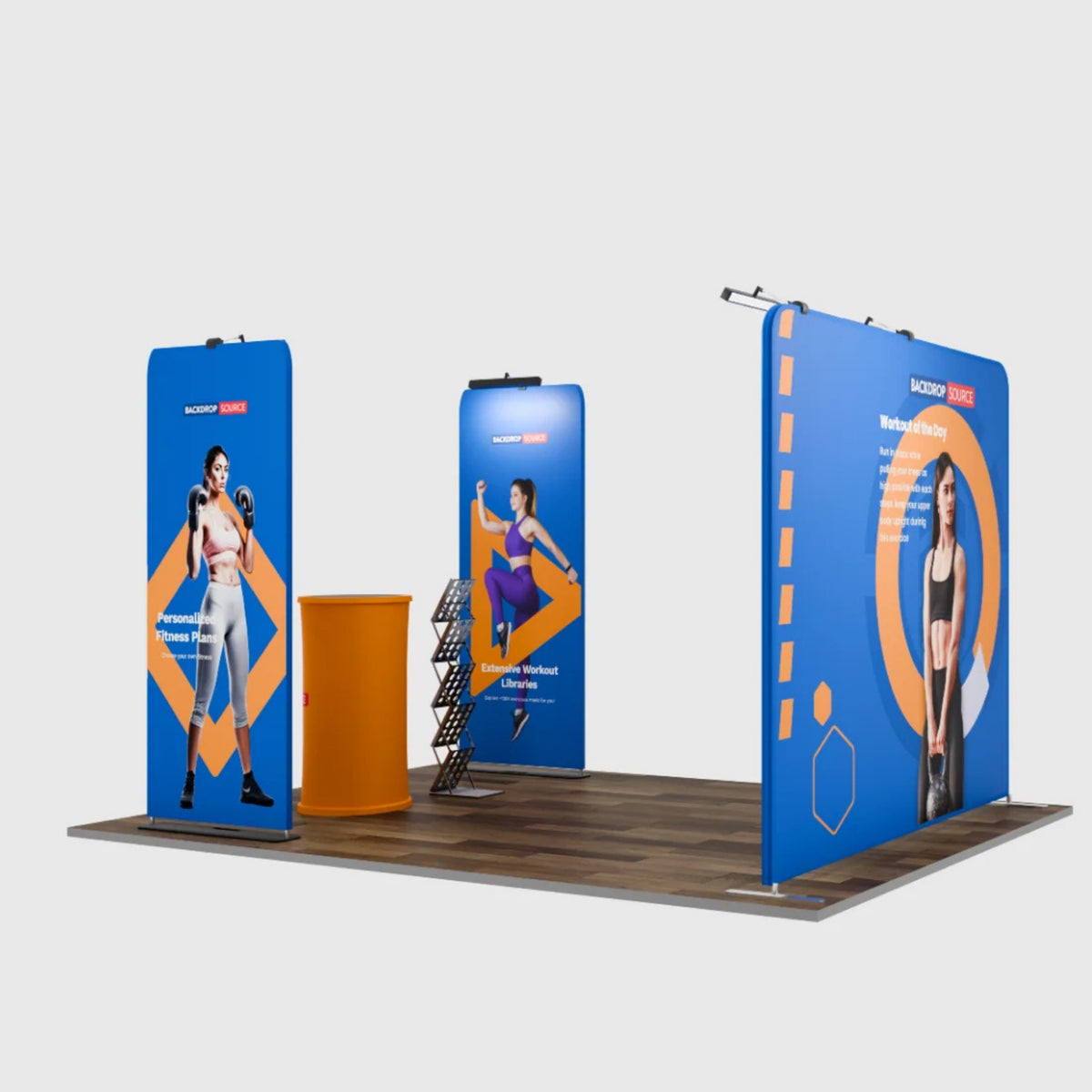 Premium Exhibition Kit for 10ft Wide Booths