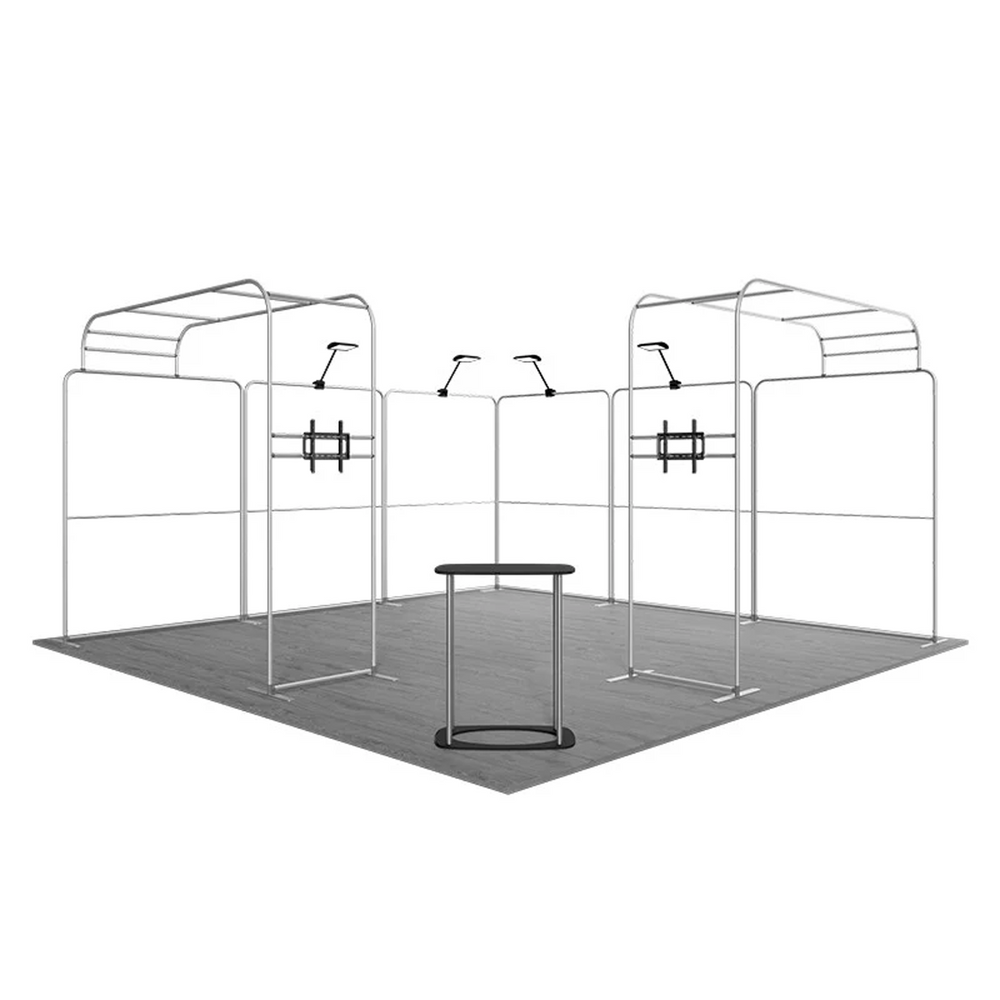 Modular Booth Kits 20ft x 20ft - Model 19