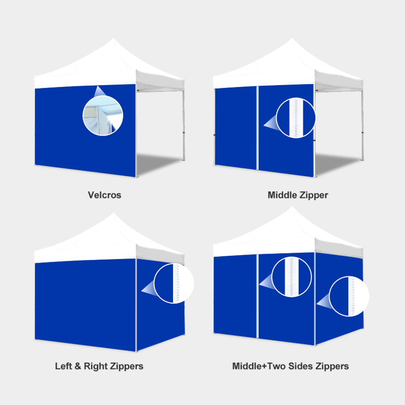 Custom Size Canopy Tent Full Wall
