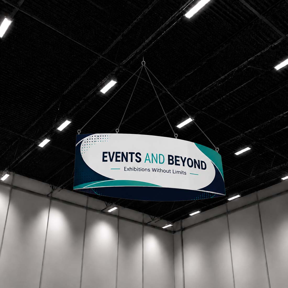 Football Overhead Hanging Banner