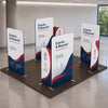 Magnetic Fabric Booth Display - Model 4 (20 x 20ft)