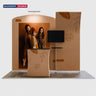 Portable Exhibit Display 10ft x 10ft - Model 8