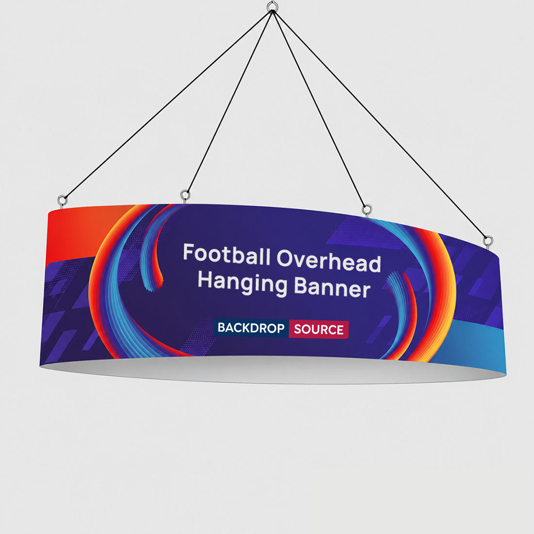 Football Overhead Hanging Banner