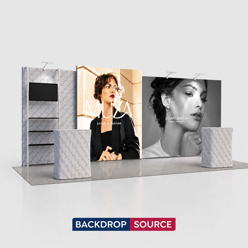 10x20 Modular Exhibition Display Kit - Model 1