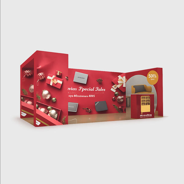 Portable Exhibit Display 10ft x 20ft - Model 19