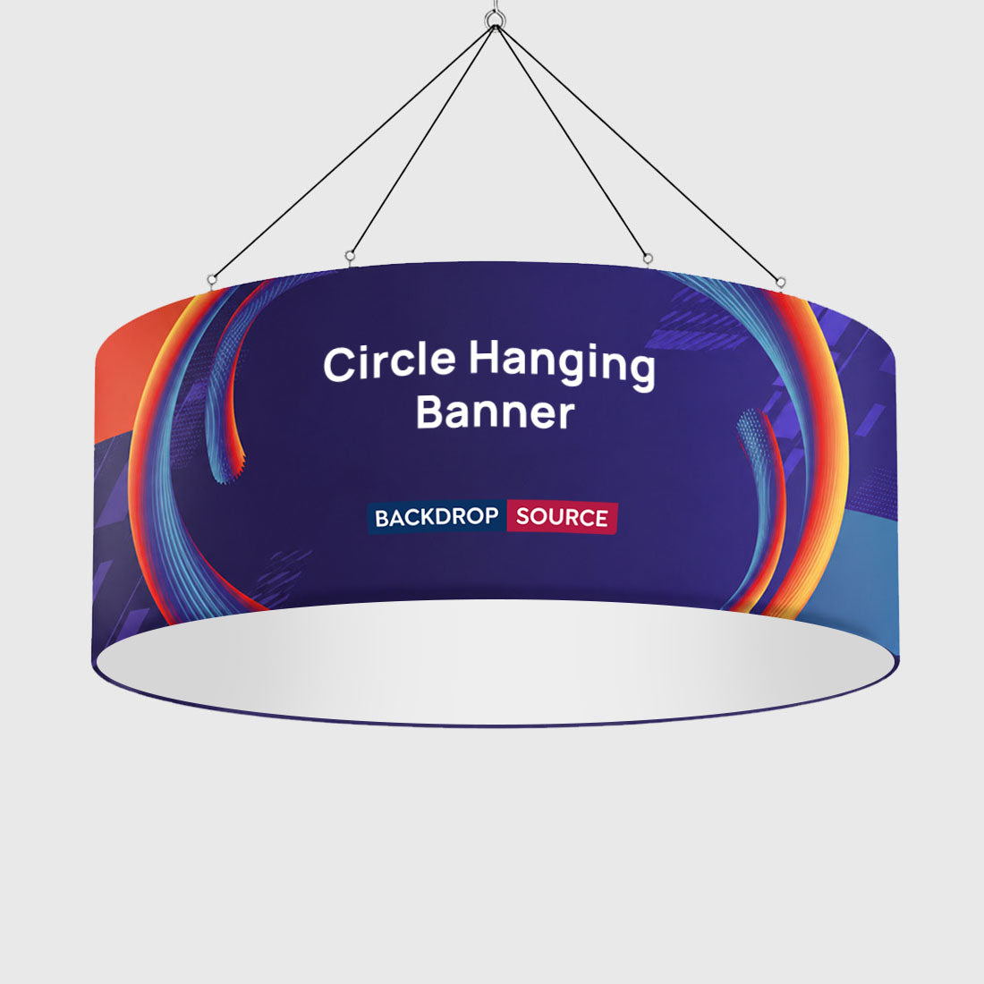 Sky Tube Circle Hanging Banner